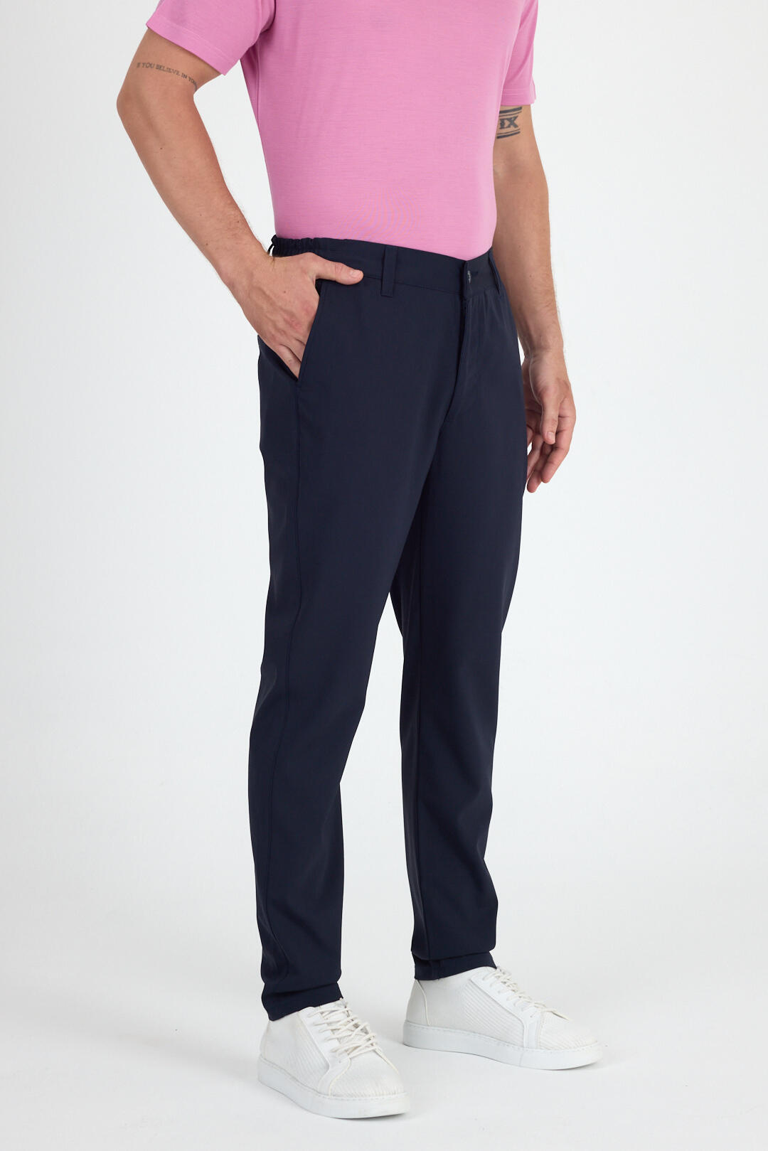 Spodnie Chino Męskie Merino - Smart & Flex 7/7