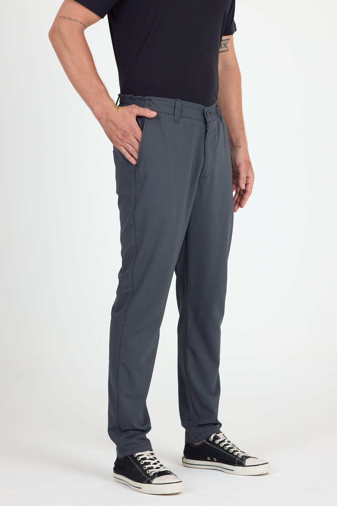 Spodnie Chino Męskie Merino - Smart & Flex 3/7