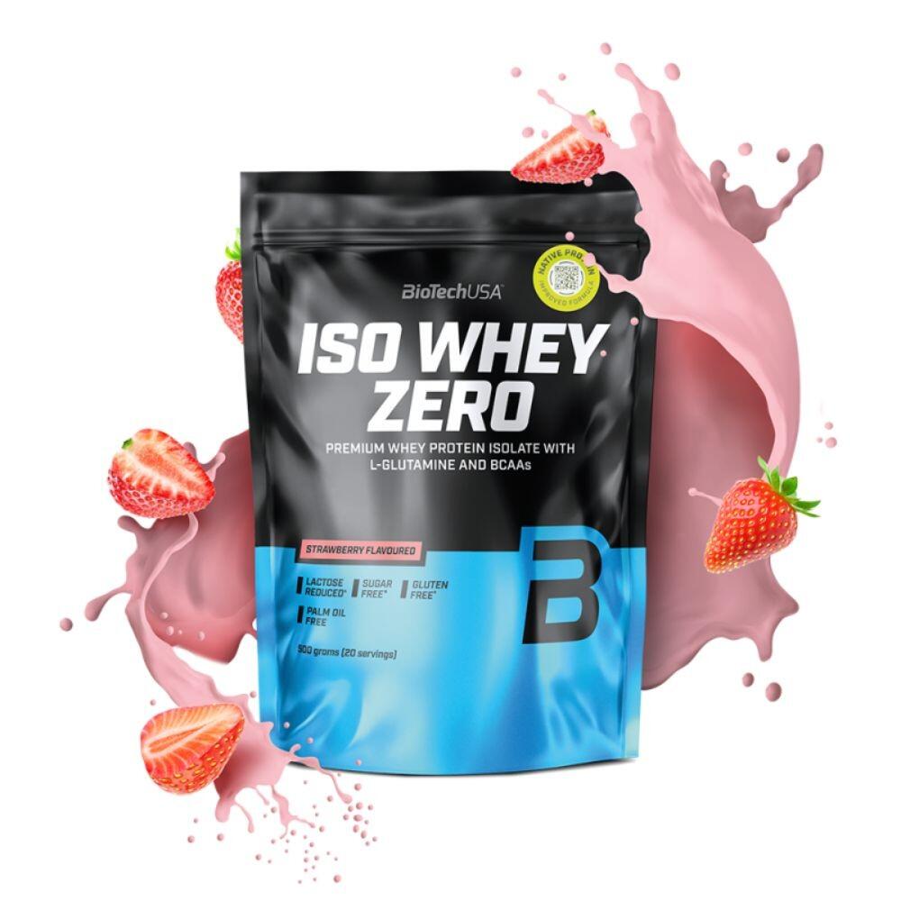 ISO Whey Zero - 500g Fresa Biotech USA 2/4