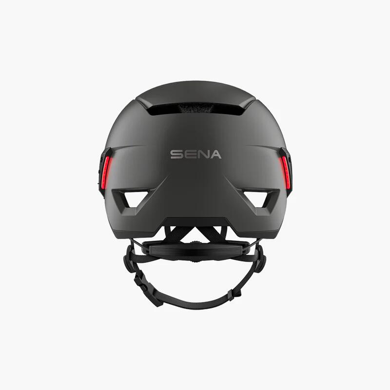 Sena R1 Casque Vélo Connecté – Noir Mat Taille S – Intercom 900 M, Haut-Parleurs, Bluetooth Pour Musique Et Appels