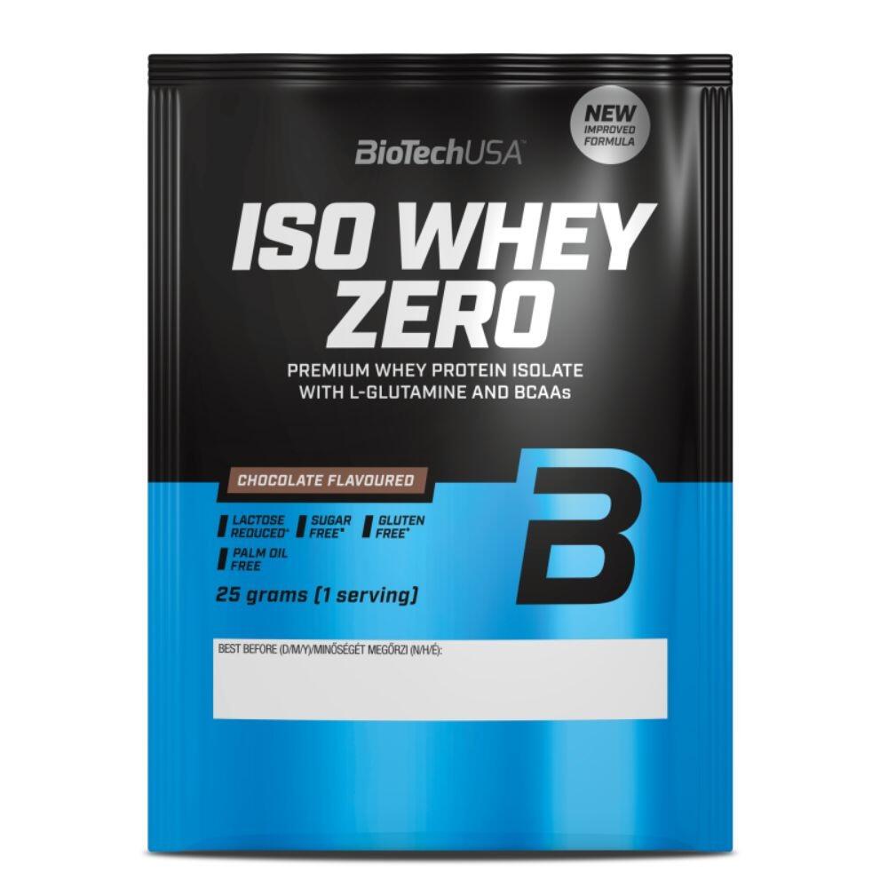 Iso whey zero sem lactose dose única de proteína em pó chocolate biotech usa