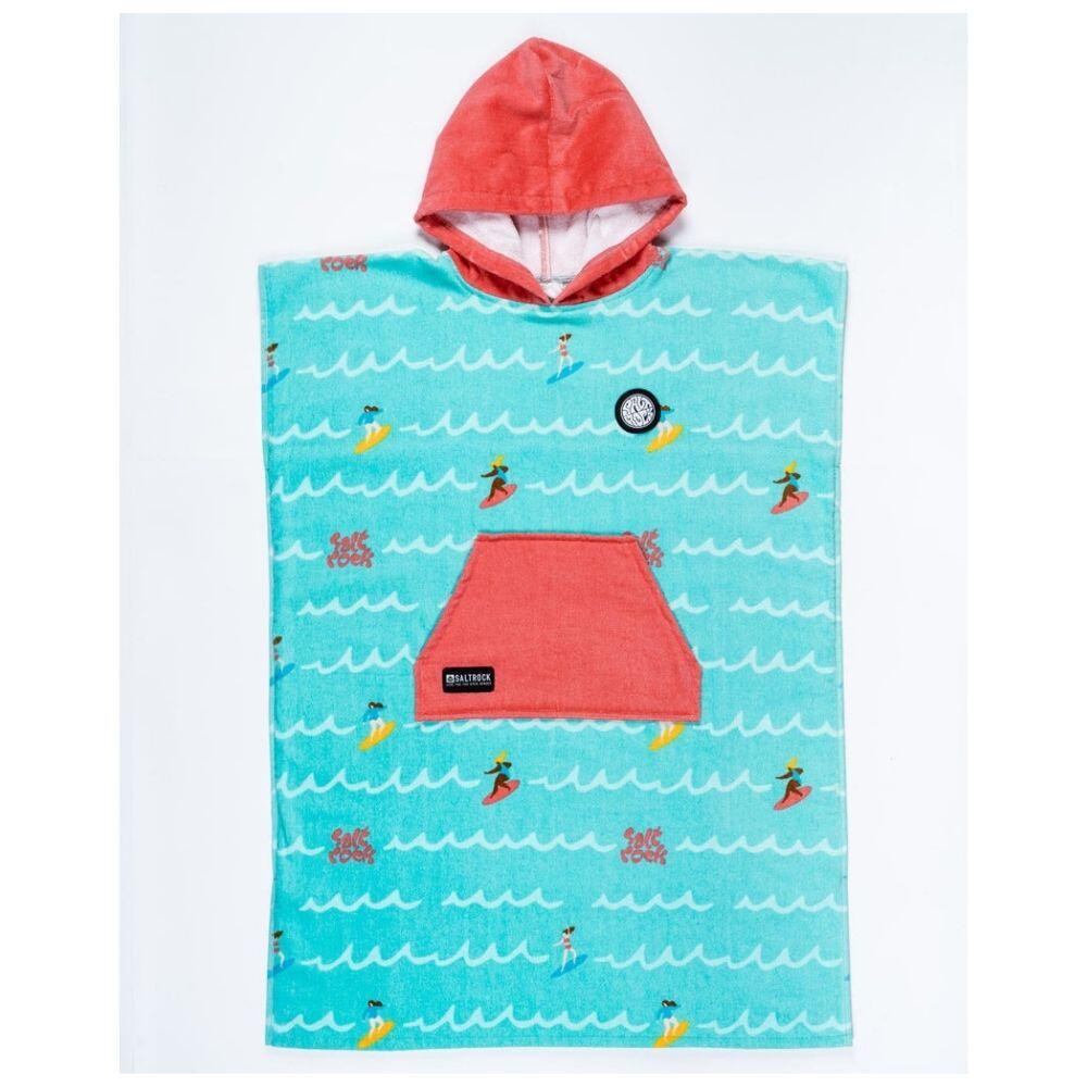 SALTROCK Saltrock Kids Towelling Robe - Turquoise
