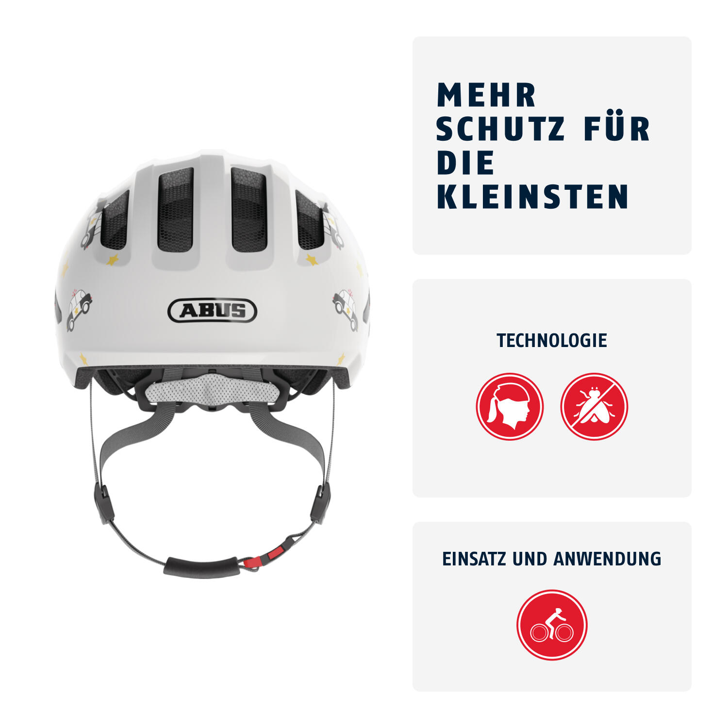 Dziecięcy kask rowerowy szosowy Abus 2/7