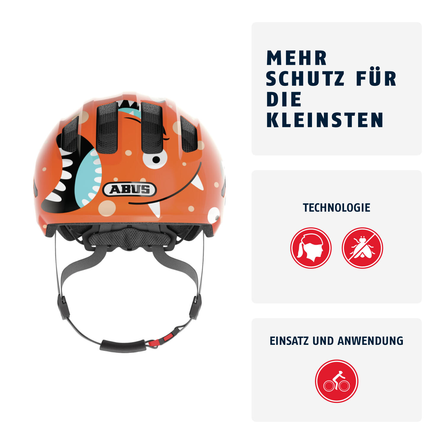 Casco per il tempo libero per bambini "Smiley 3.0" Monster shiny 2/7