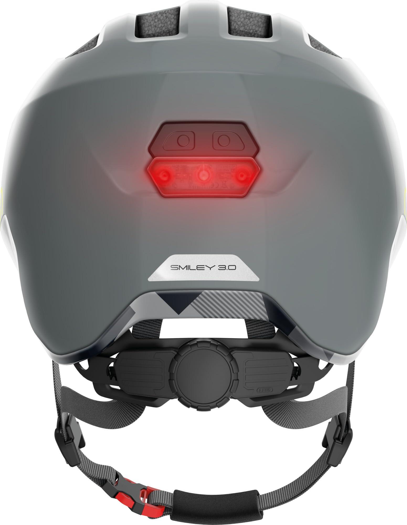 Casque de loisirs pour enfants "Smiley 3.0 Ace LED" gris 3/7
