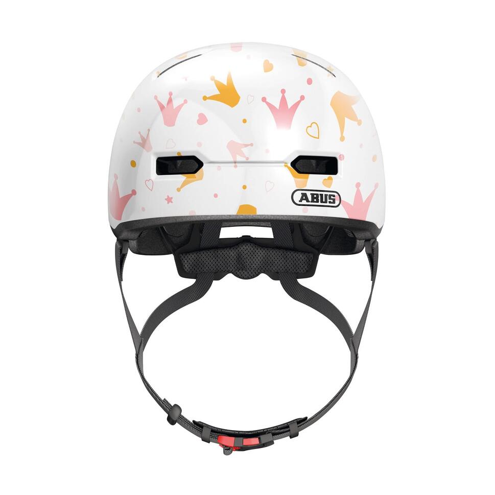 Kask Rowerowy Skurb Kid White Crowns