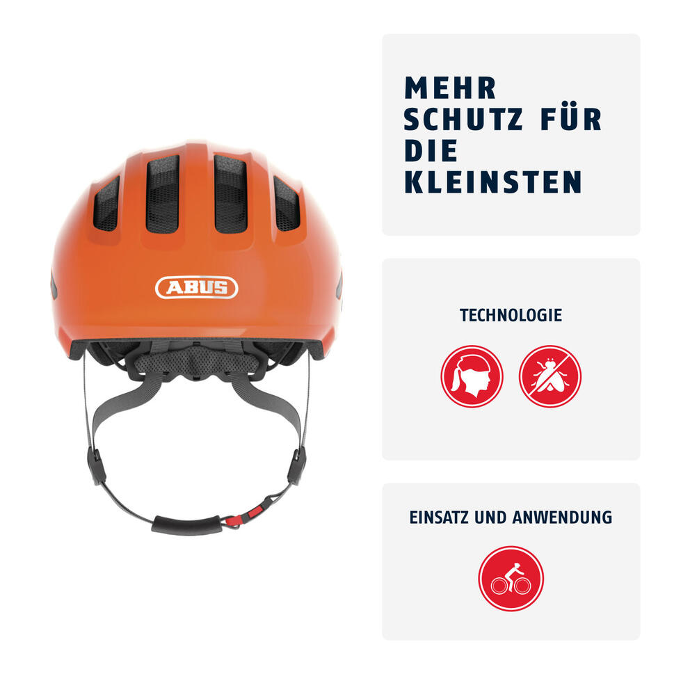 Kask Rowerowy Smiley 3.0 Błyszczący Pomarańczowy M 50-55 Cm