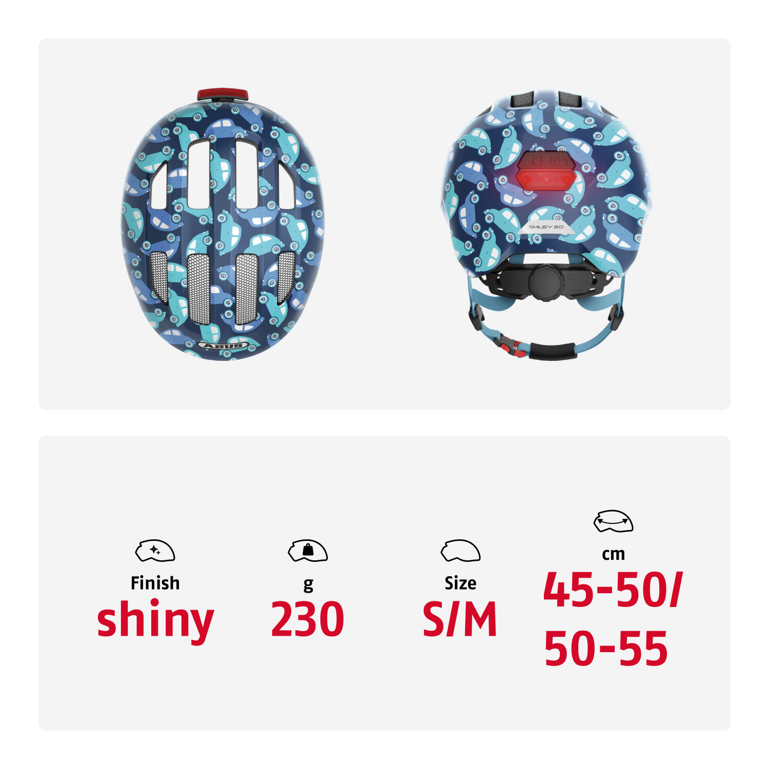 Kinder Urban Bike Helm Abus 5/7