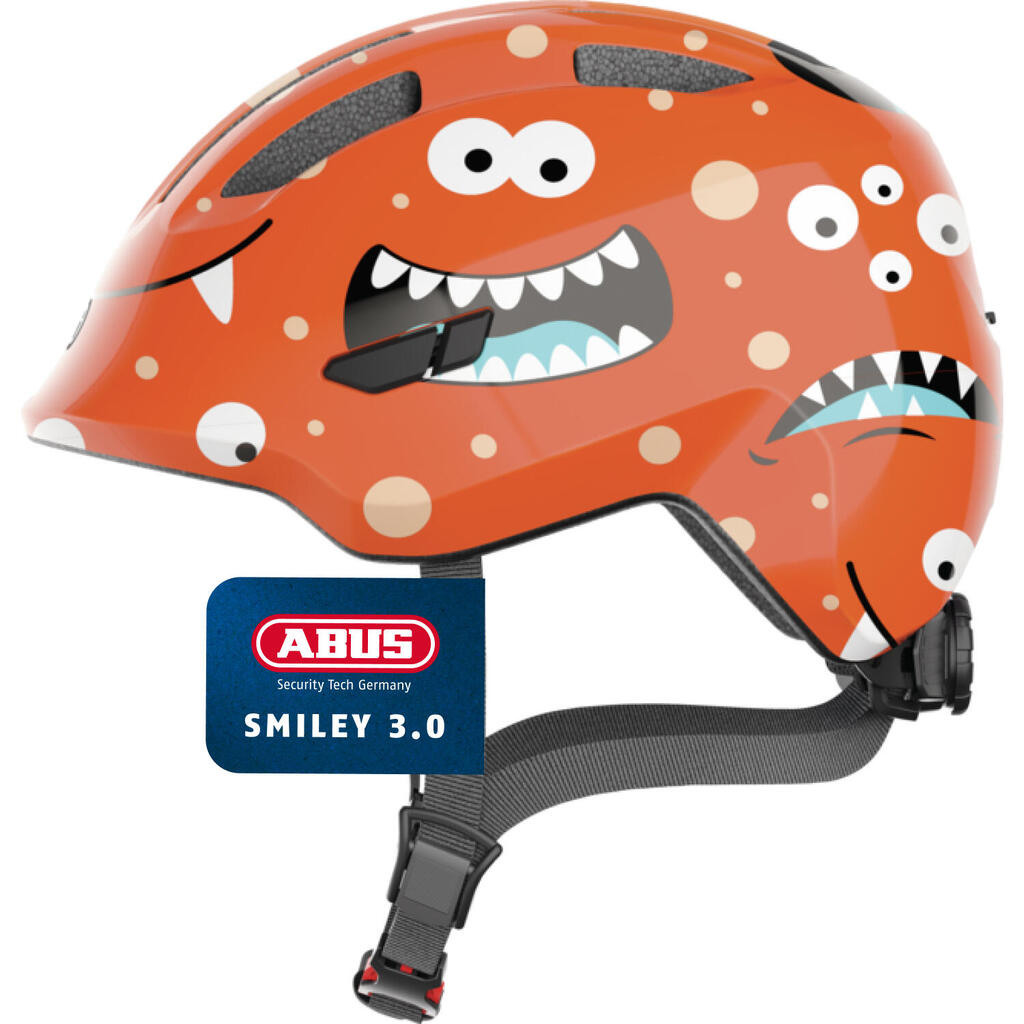 Abus Smiley 3.0 Children's Helmet Goudange Monster M 50-55cm