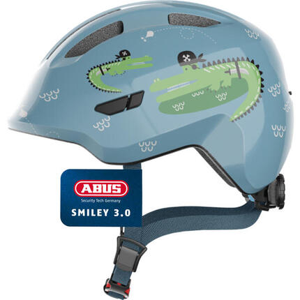 Casco de bicicleta Smiley 3.0 Azul Croco S 45-50 cm