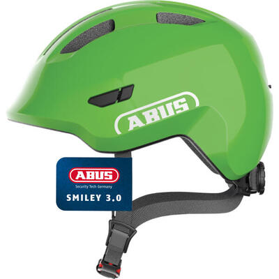 Kinderhelm "smiley 3.0" glanzend groen