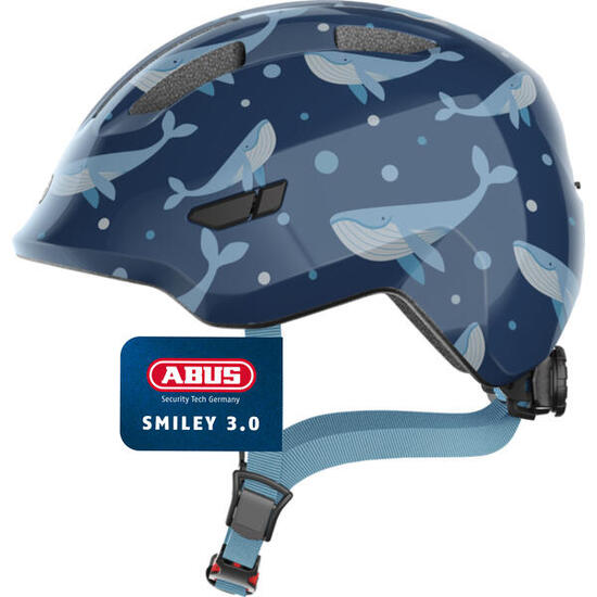 Kask Rowerowy Smiley 3.0 Blue Whale S 45-50 Cm