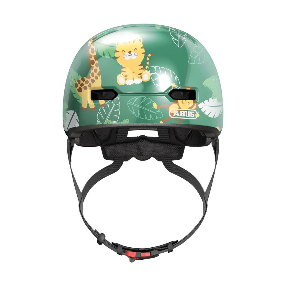 Kask Rowerowy Skurb Kid Green Jungle
