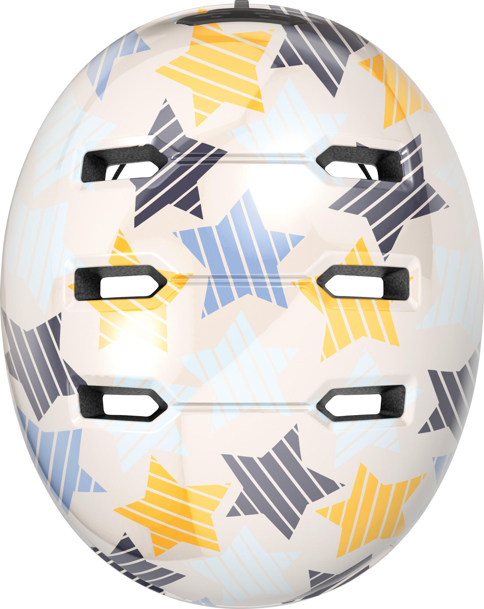 Casque Abus Skurb Kid Gris Étoiles S 45-50cm 4/5