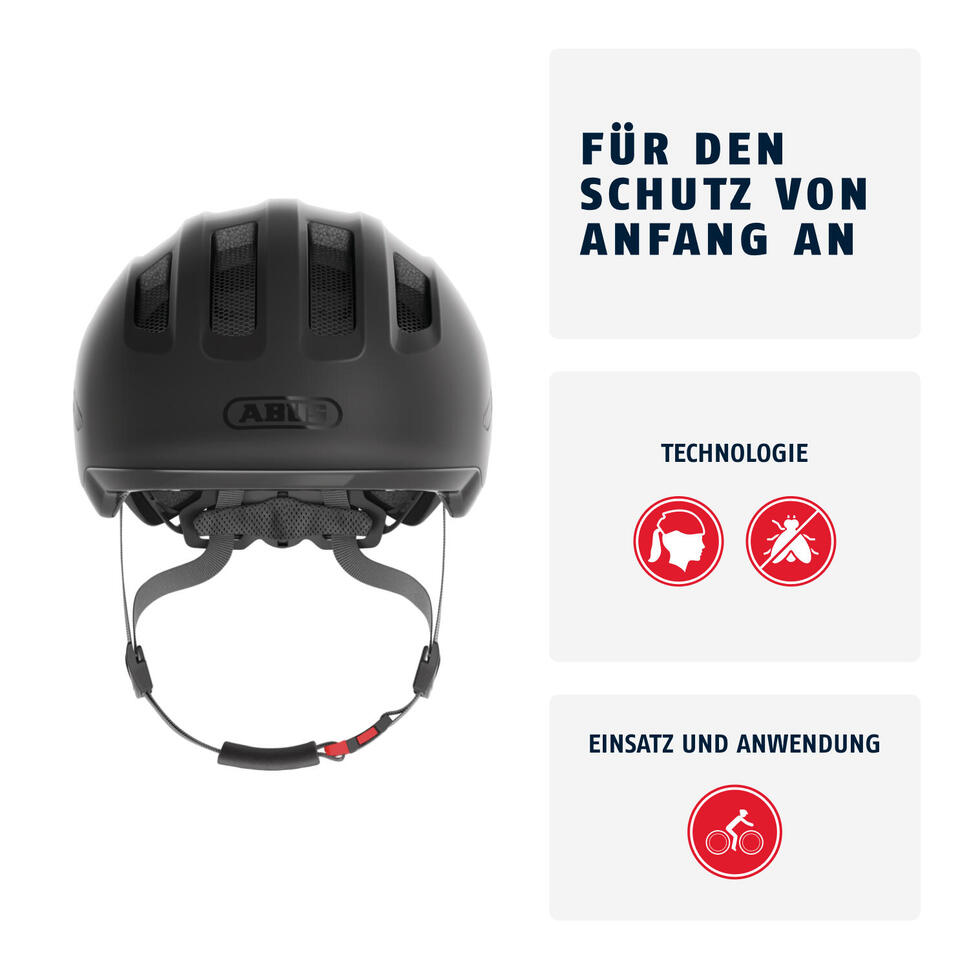 Kask Rowerowy Smiley 3.0 Ace Led Velvet Czarny