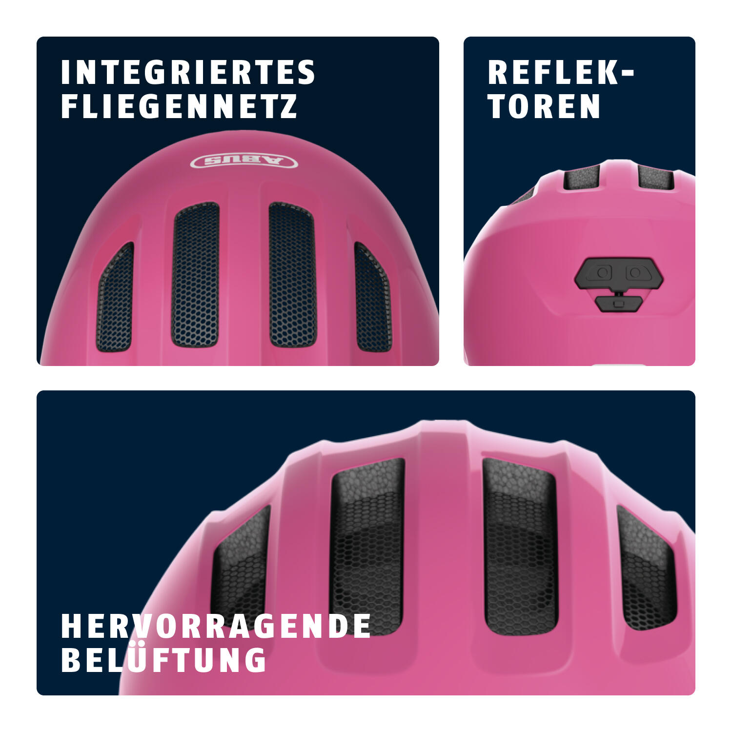 Casque de loisirs pour enfants "Smiley 3.0" shiny pink 4/7