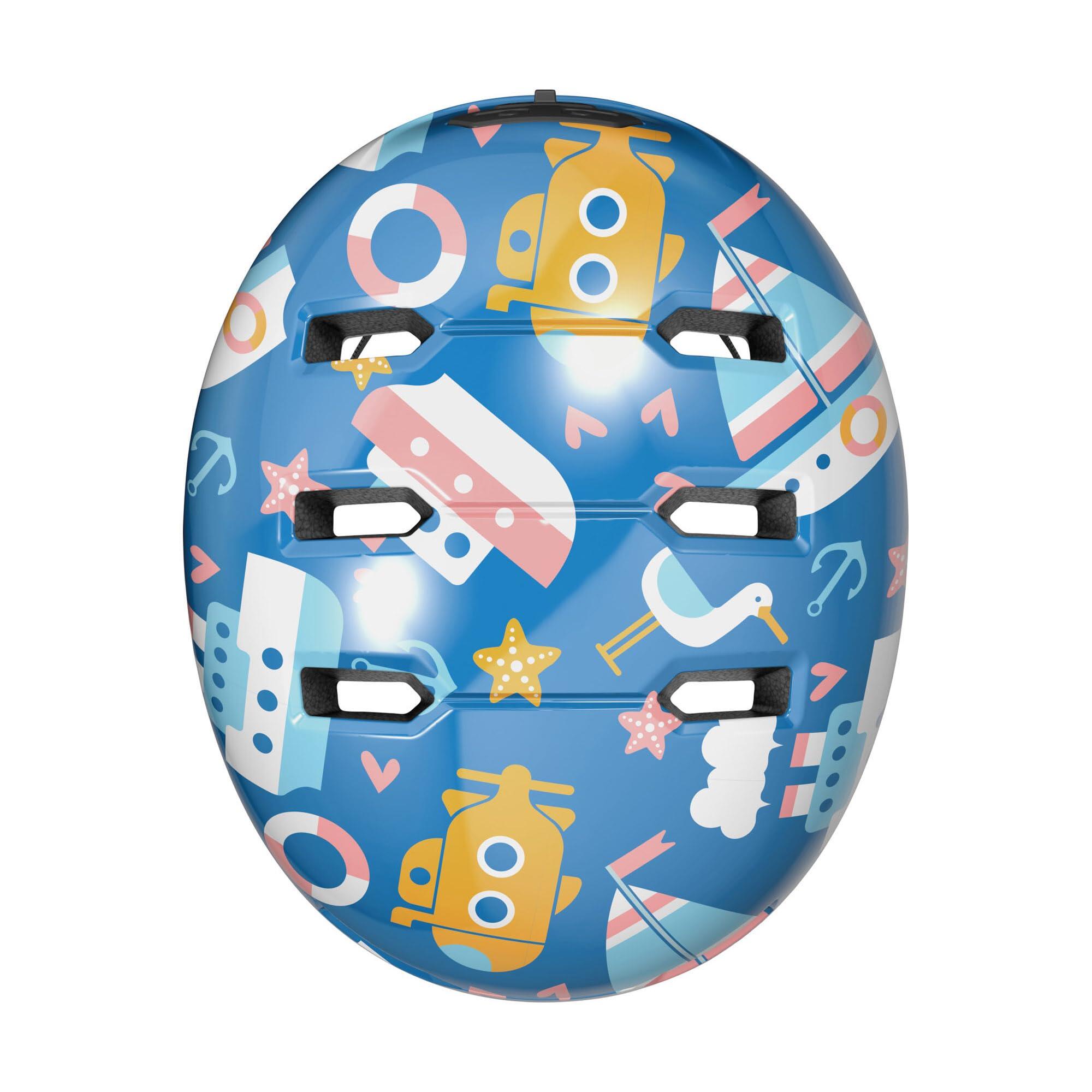 Casque Abus Skurb Kid Bleu Sailgold M 50-55 cm 4/5
