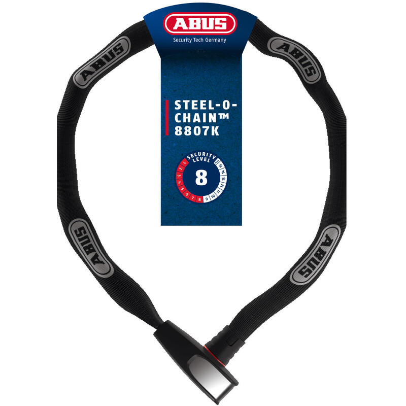 Zamek Łańcucha Steel-O-Chain 8807K/85 Czarny