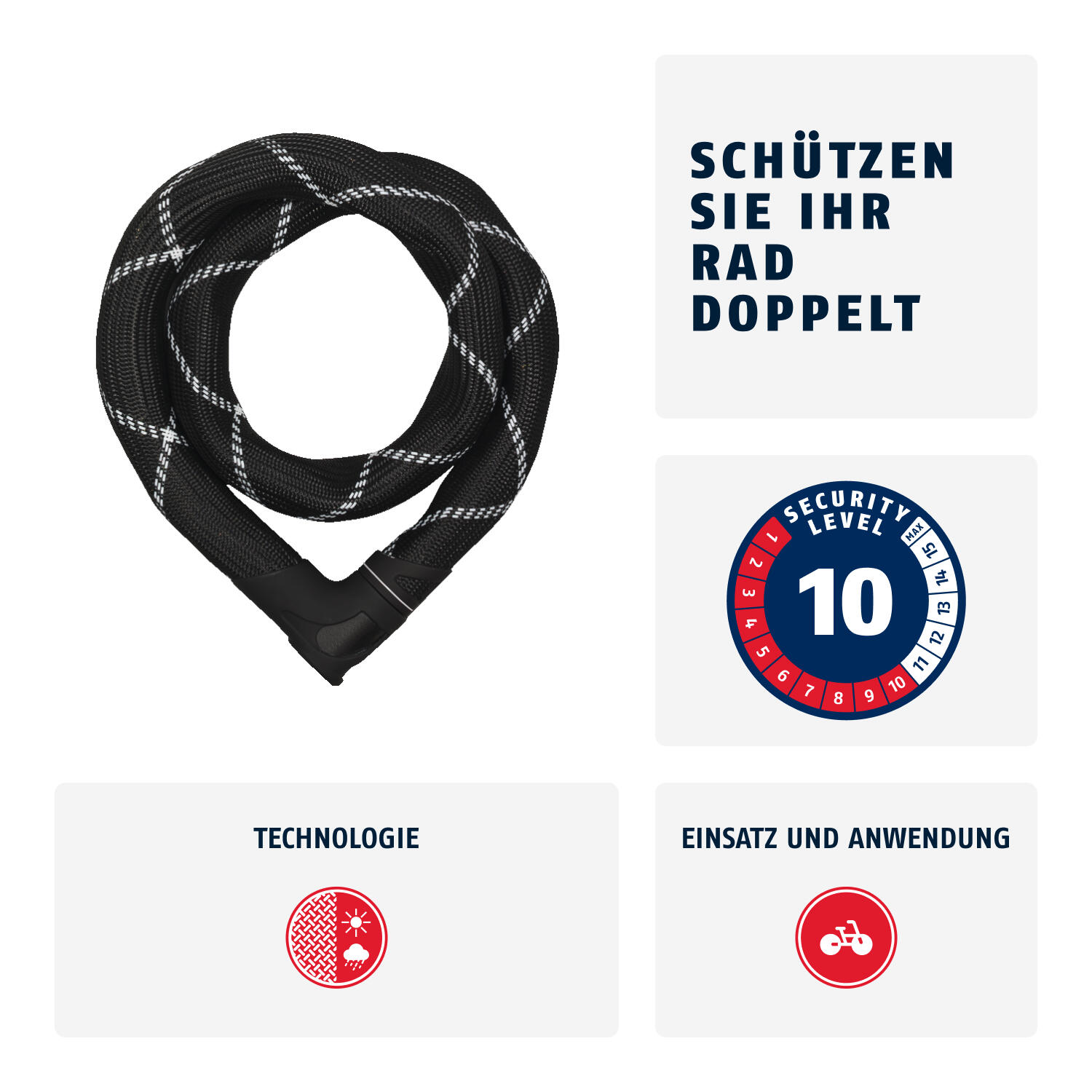 Kettenschloss Iven Chain 8210 2/4