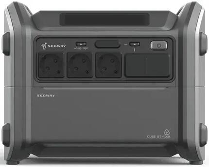 Segway Cube 1000 LiFePO4 Portable Stromstation 1–5 kWh Grau IP56
