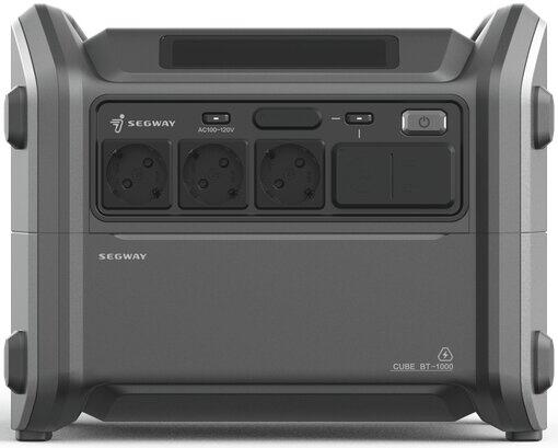 Segway Cube 1000 LiFePO4 Portable Stromstation 1–5 kWh Grau IP56