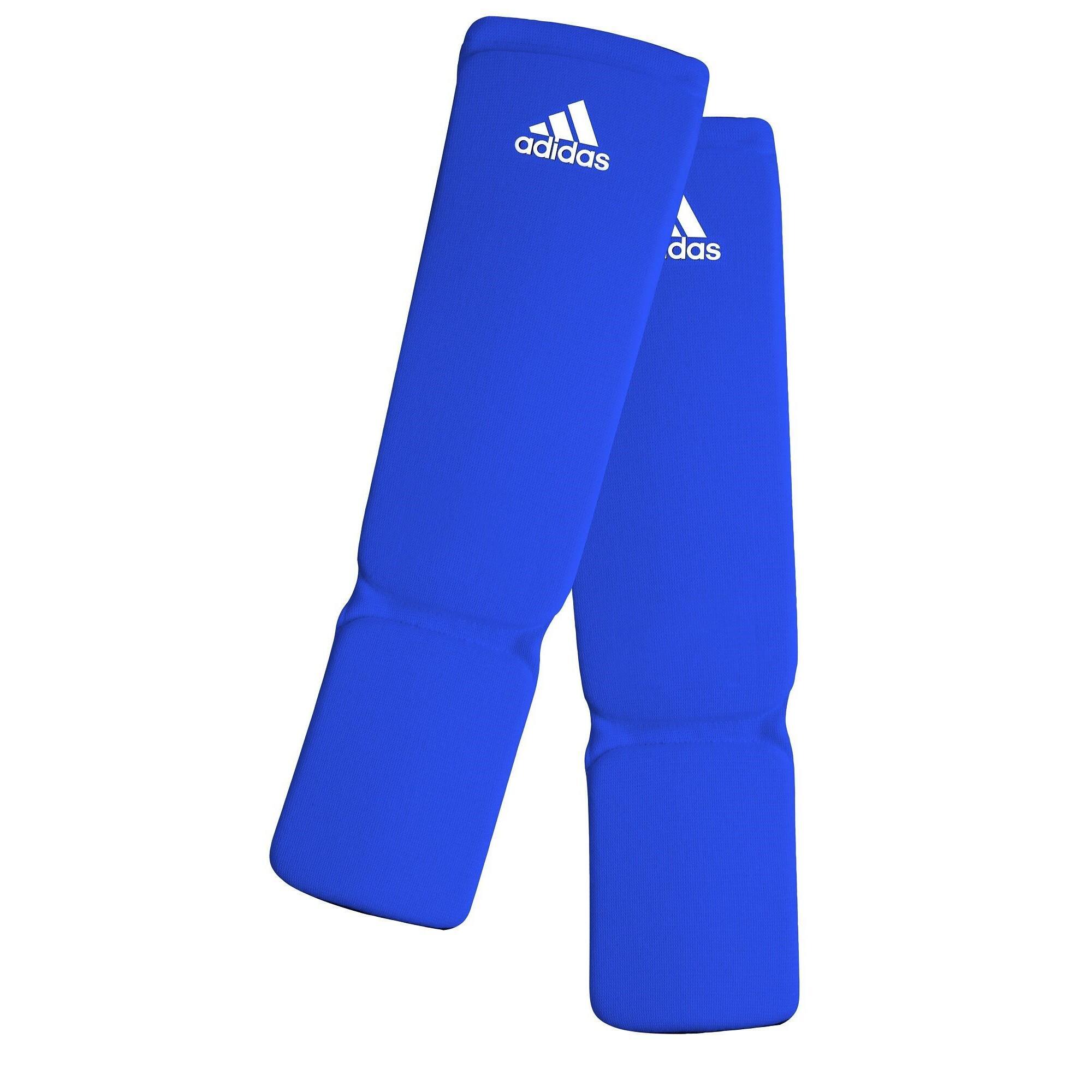 Adidas - Protège-tibia Élastique - Bleu - Protège-tibia - Bleu - 36 Xs - Decathlon