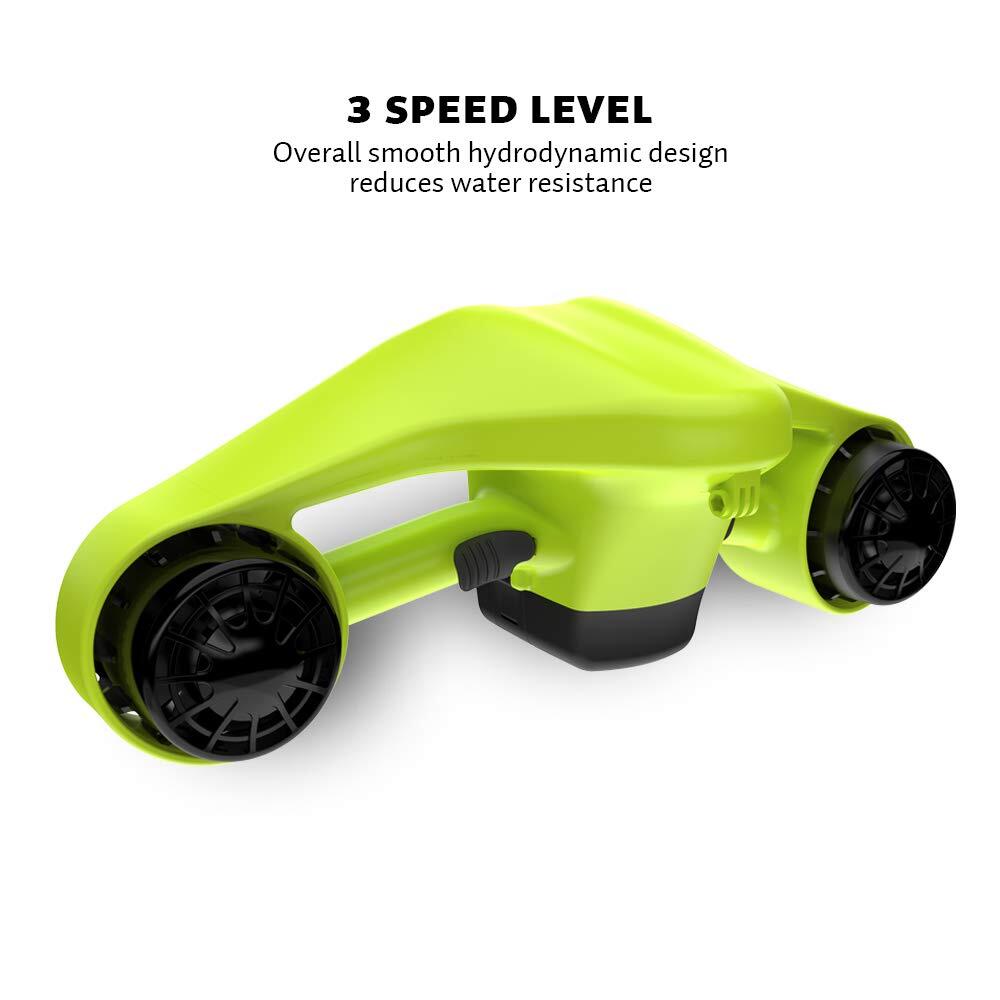 Scooter Submarina-Patinete Subacuático Eléctrico-Dual Motor-para Bucear Nadar 2/9
