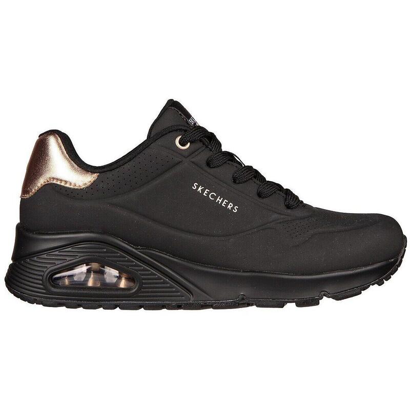 Baskets Skechers Uno - Golden Air, Noir, Femmes