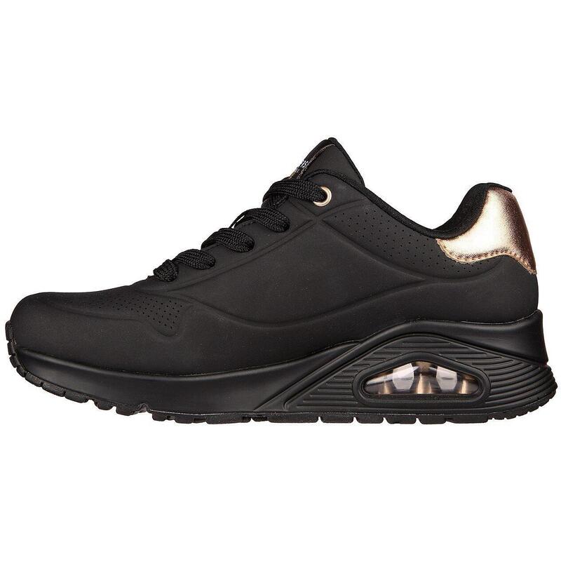 Baskets Skechers Uno - Golden Air, Noir, Femmes