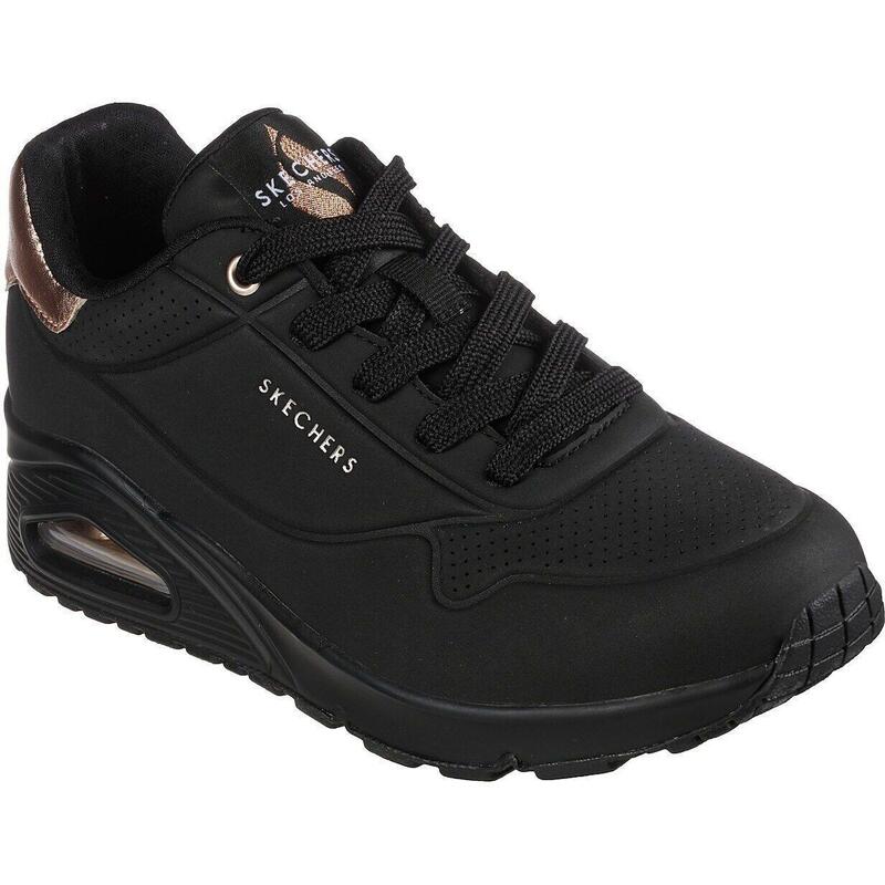 Baskets Skechers Uno - Golden Air, Noir, Femmes