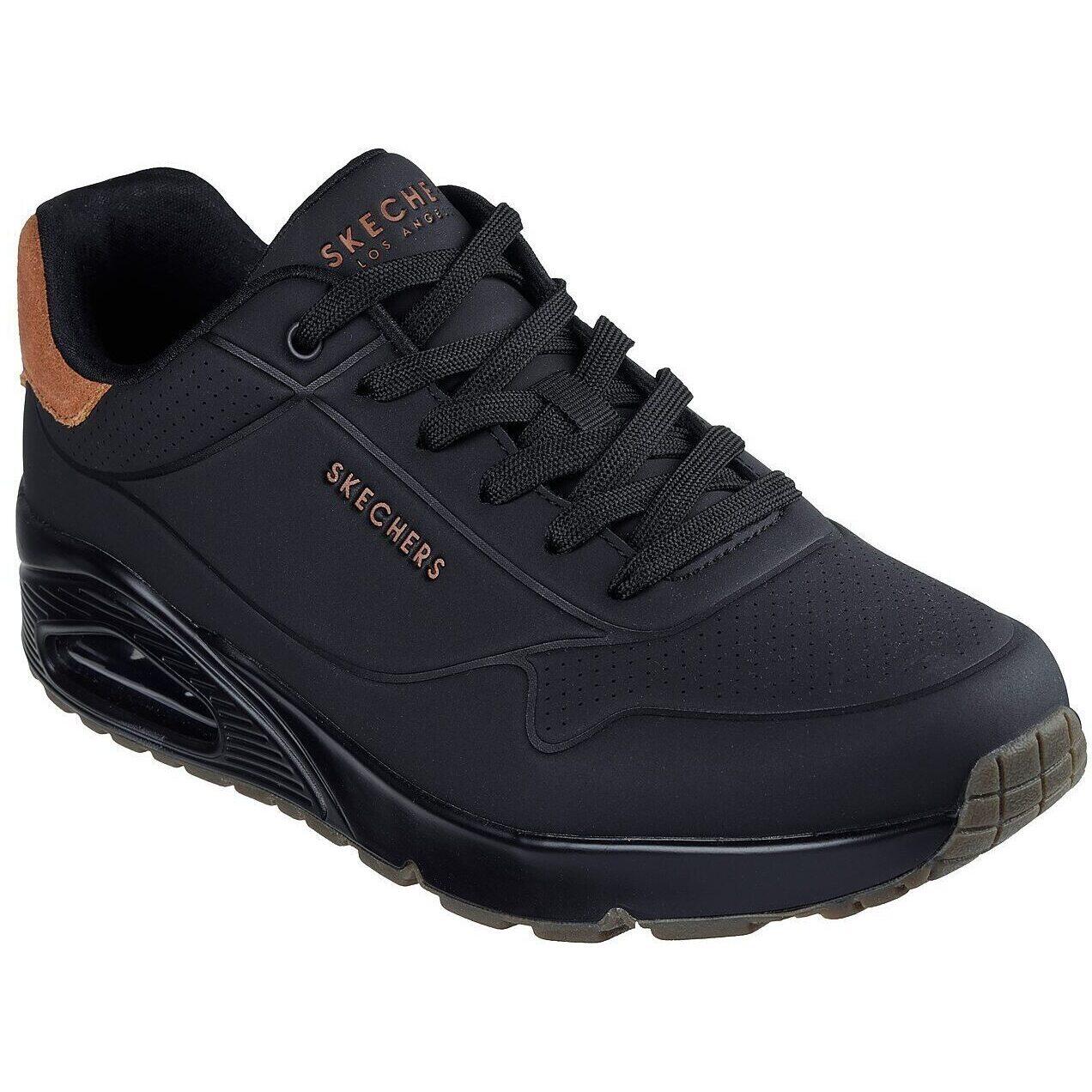 SKECHERS Sneakers Skechers Uno - Suited On Air, Zwart, Mannen