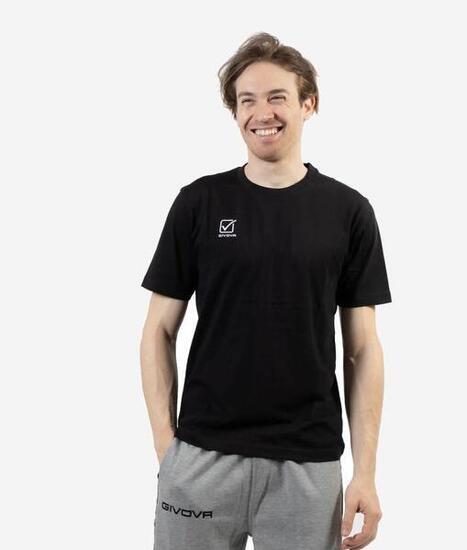 Camiseta Givova Cotone Negra XS