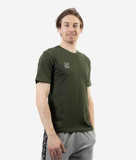 T-shirt uomo givova verde militare