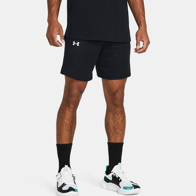 Ua zone 18 cm short voor heren under armour zwart