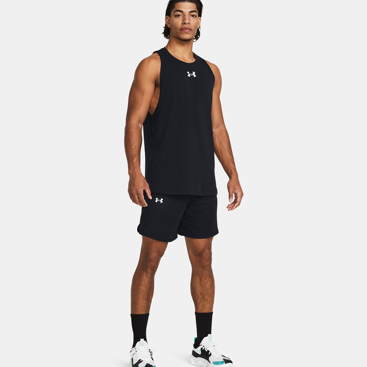 Spodenki koszykarskie męskie Under Armour Zone 7" 6/6