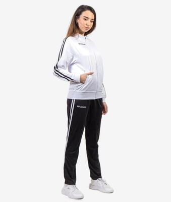 TUTA complete donna ( acetato-poliestere) givova rosso/blu