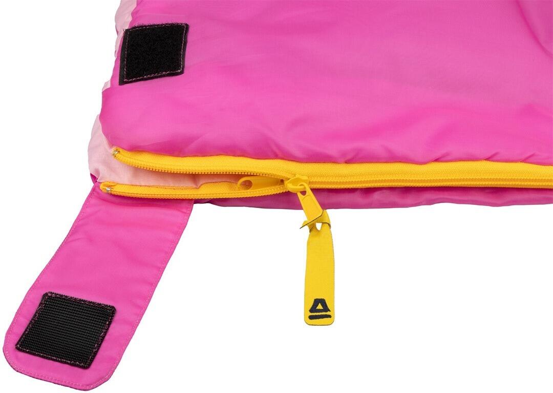 Sacco a pelo da campeggio per bambini - Comfort 11° - Rosa 3/7