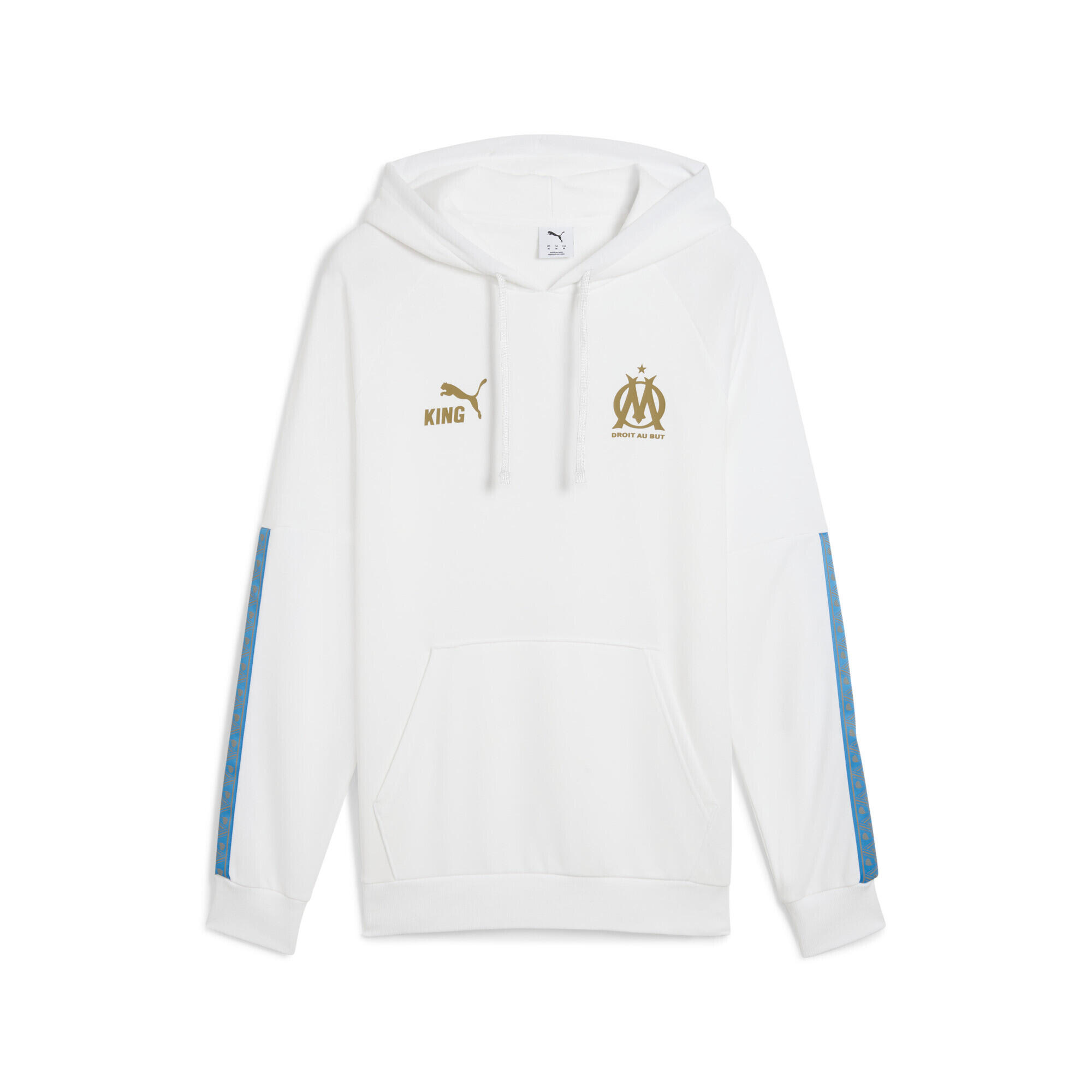 PUMA Felpa con cappuccio Olympique de Marseille KING da uomo PUMA