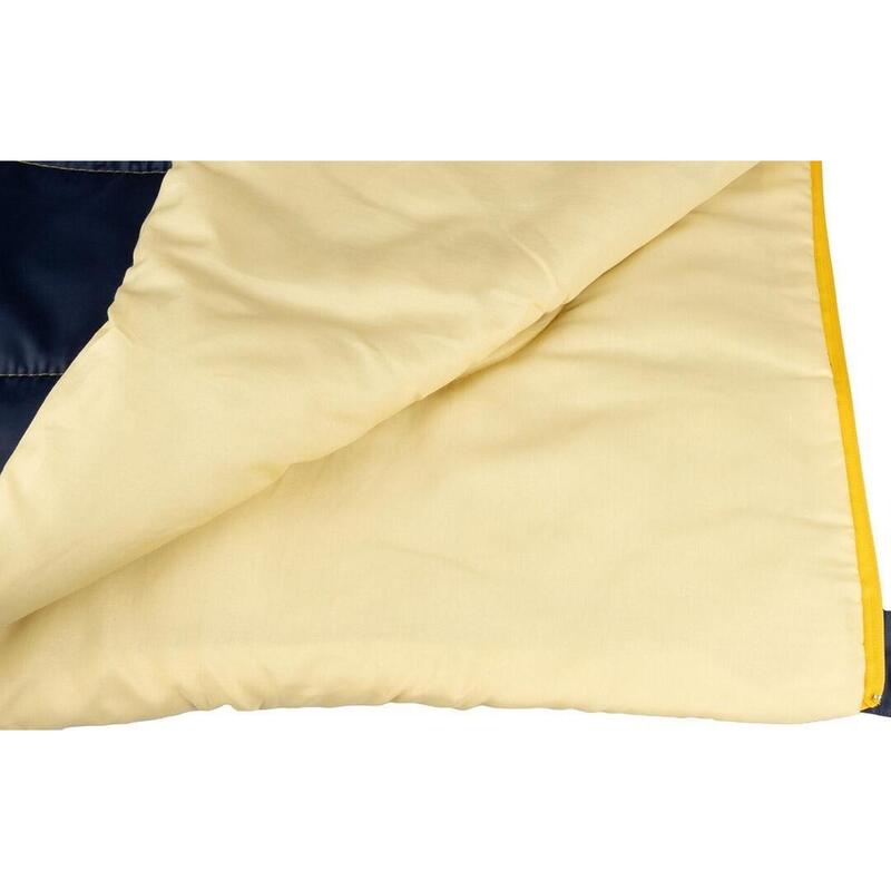 Sac de couchage enfant pour le camping - Confort 11° - Bleu foncé