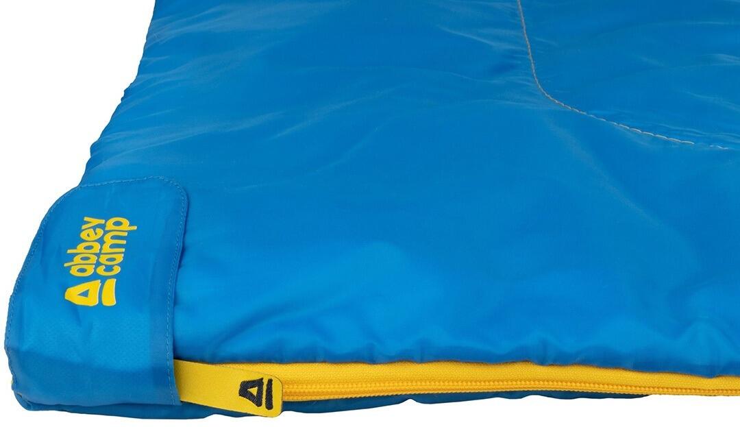 Sacco a pelo per bambini da campeggio - Comfort 11° - Blu 3/7