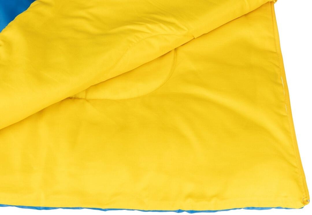 Sacco a pelo per bambini da campeggio - Comfort 11° - Blu 4/7