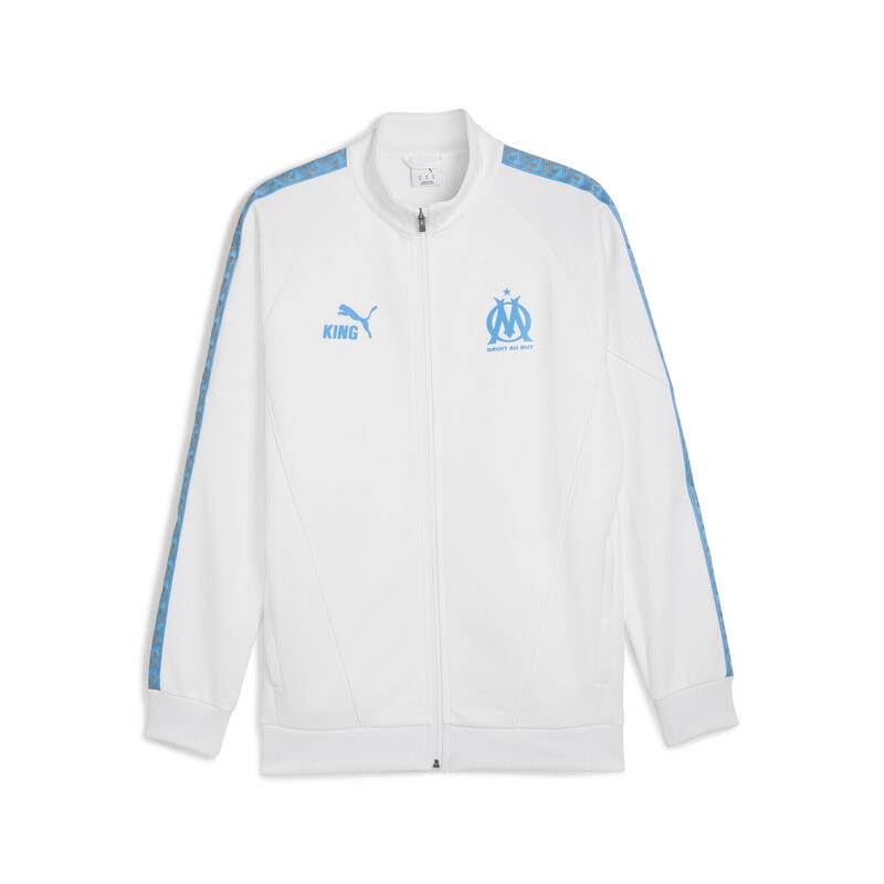 Veste Anthem Puma Olympique Marseille 25/26 King Blanc Puma/Bleu