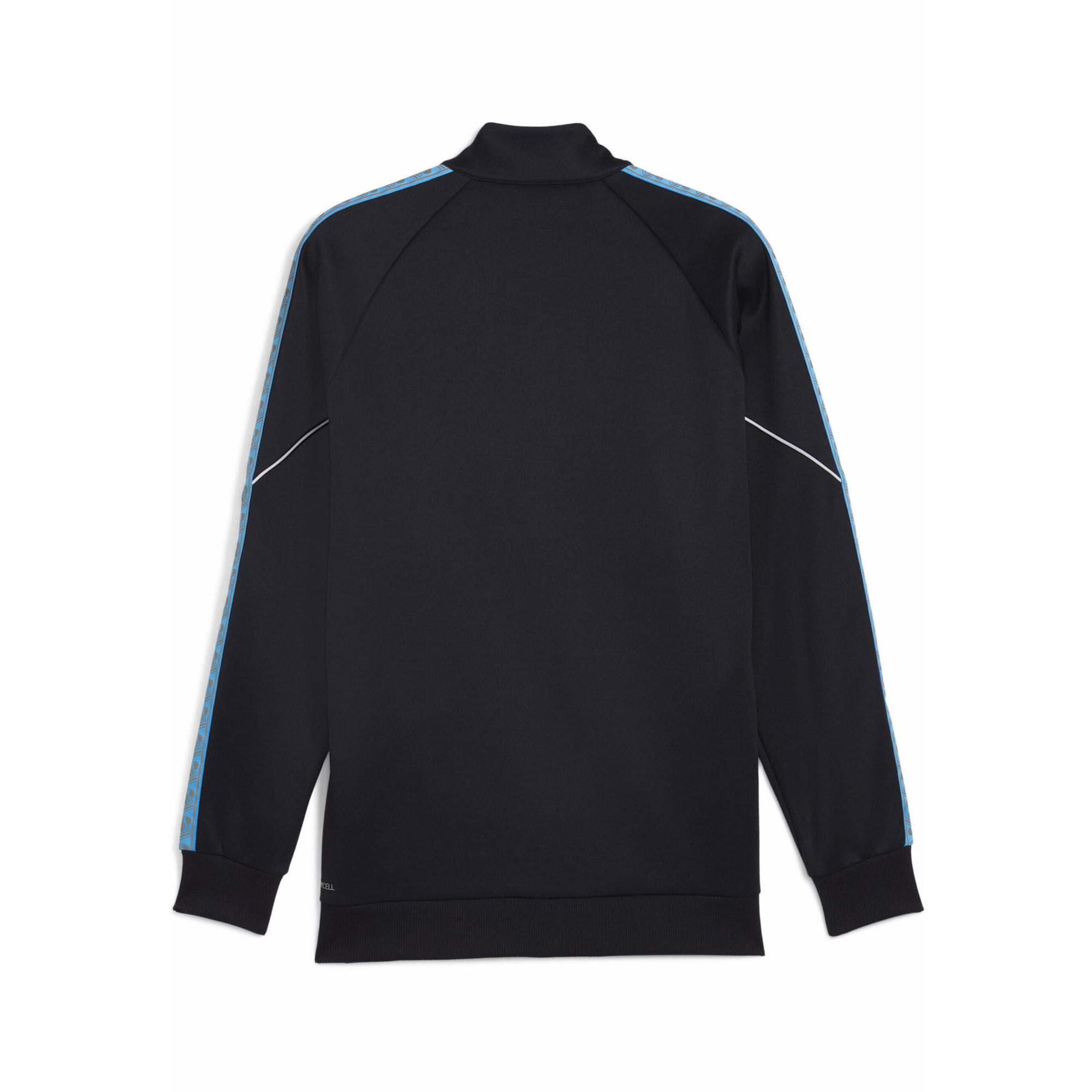 Męska kurtka Olympique Marsylia KING Anthem PUMA New Navy Luminous Blue