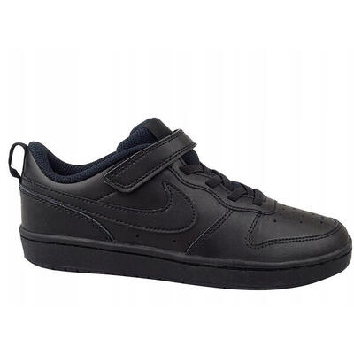 Zapatillas para Niño Nike Court borough low Negro