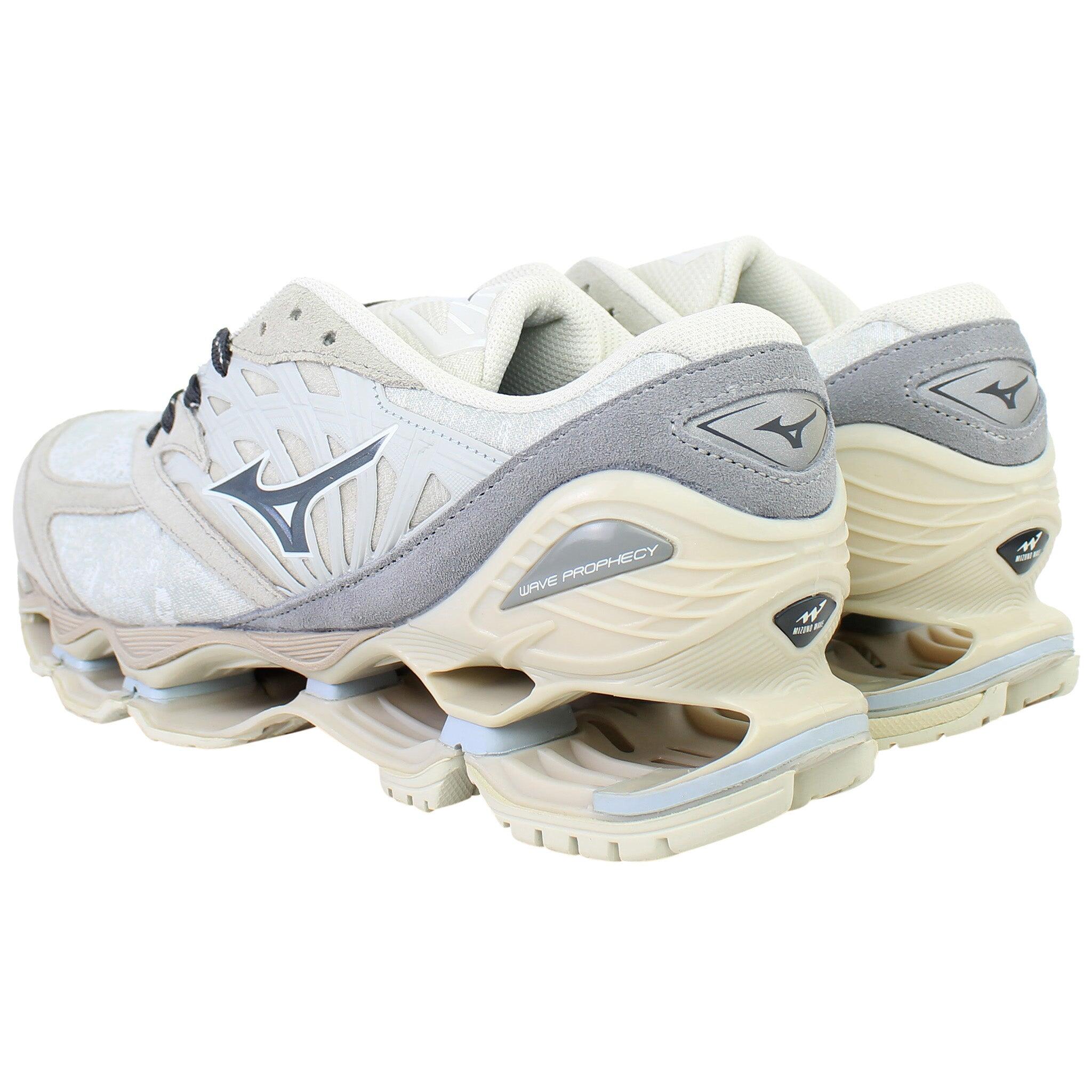 Mizuno Wave Prophecy LS Mens Grey Running Shoes MIZUNO Decathlon