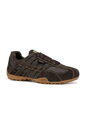 Geox U Snake Original Herren Leder Sneaker U55MNB 022EK C6006 Braun