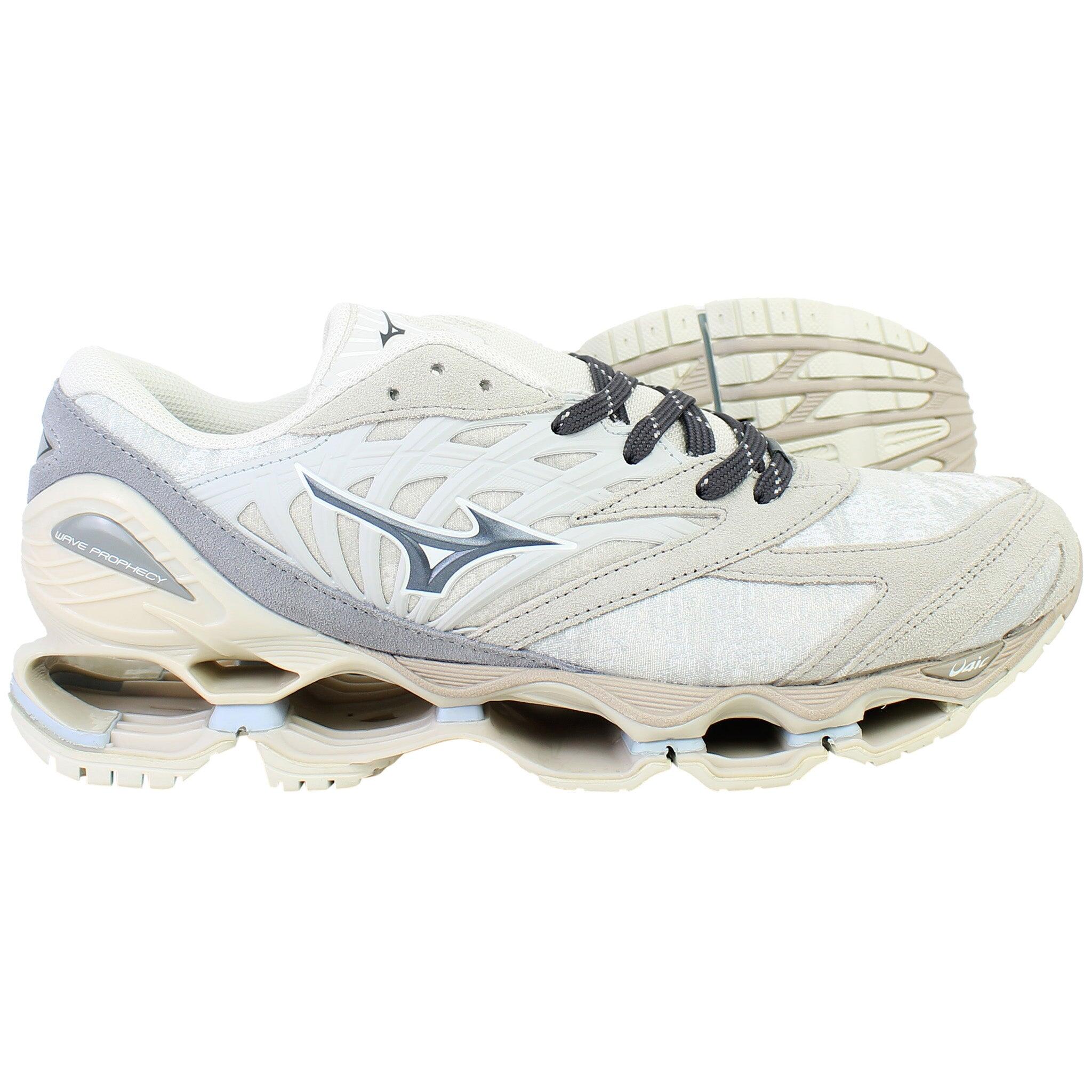Scarpe sportive Mizuno in pelle blu 4/5