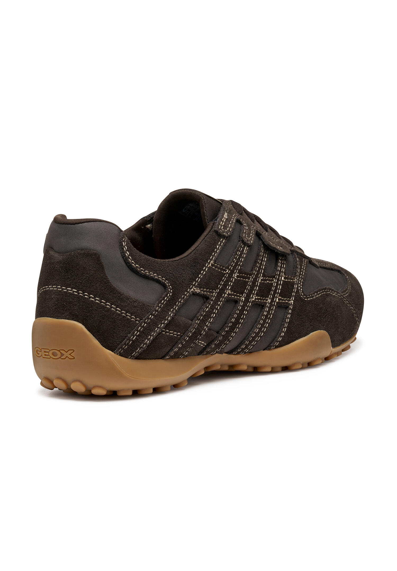 Geox U Snake Original Herren Leder Sneaker U55MNB 022EK C6006 Braun 2/7