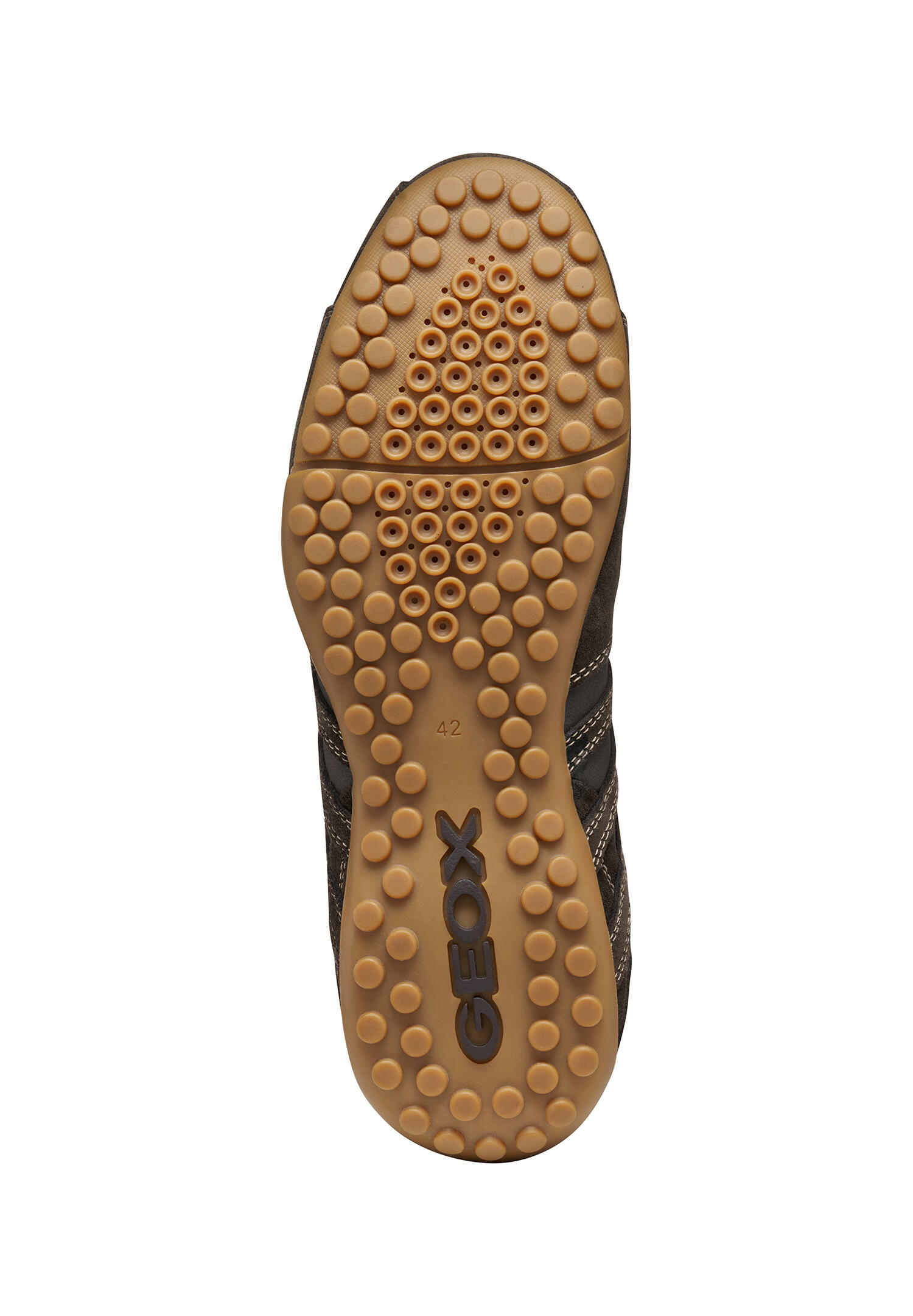 Geox U Snake Original Herren Leder Sneaker U55MNB 022EK C6006 Braun 5/7