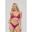 Pink Leopard Top bikini push-up